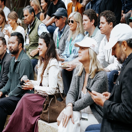Members in the audience